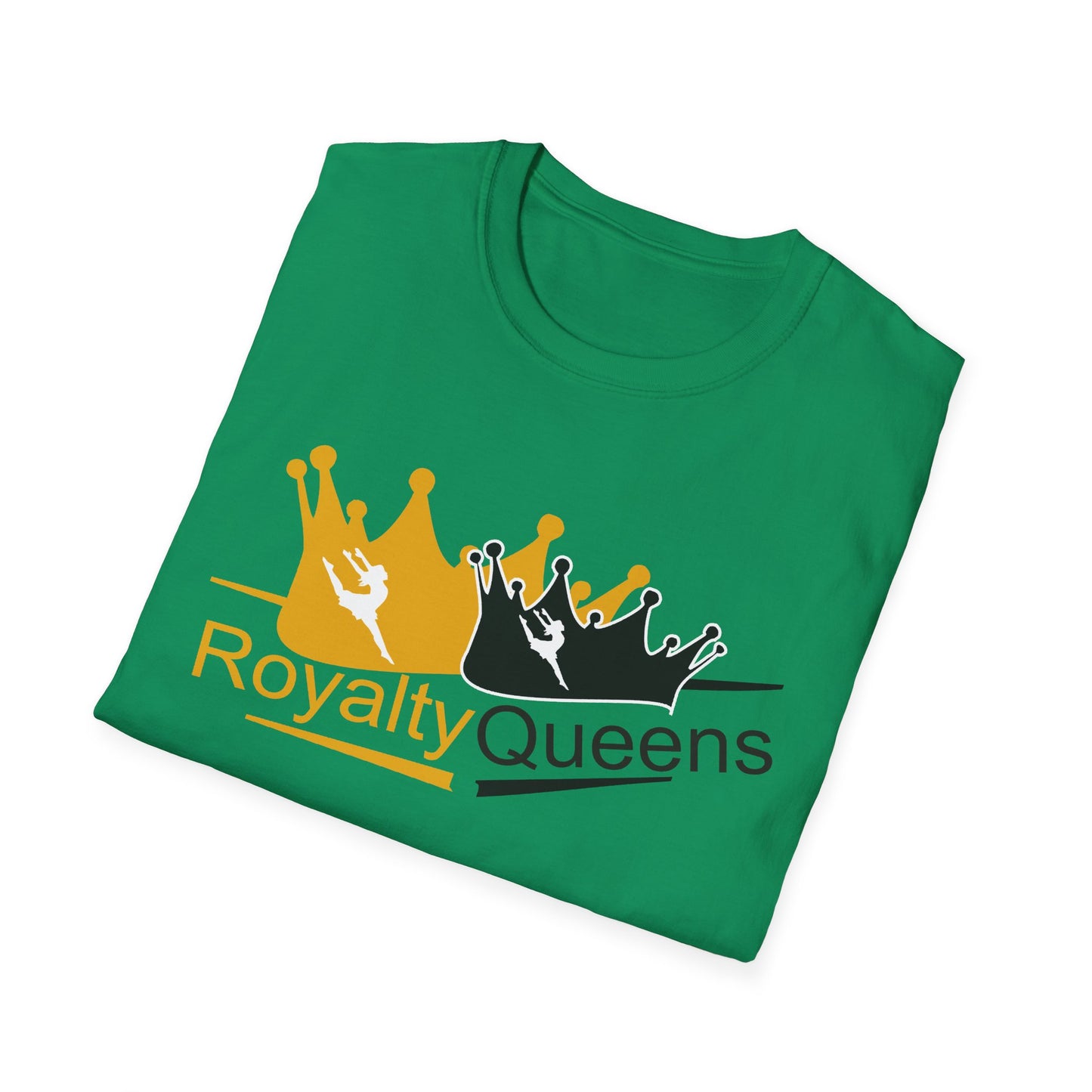 Royalty Queens T-Shirt, Unisex Softstyle Tee, Perfect for Gifts, Birthday Celebrations, Casual Wear, Empowerment Fashion, Unique Style
