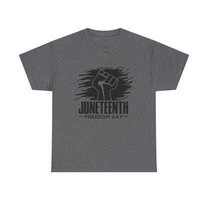 Juneteenth Freedom Day Tee, Unisex Heavy Cotton, Black Power Graphic Shirt, Everyday Wear, Freedom Celebration Apparel, Juneteenth Gift