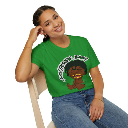 Unisex Softstyle T-Shirt - 'Southside Baby' Cute Graphic Tee
