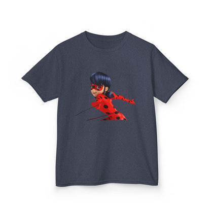 Kids Heroic Cartoon Tee, Fun Children's T-Shirt, Summer Playwear, Awesome Birthday Gift, Superhero Apparel, Adventure-Themed Shirt