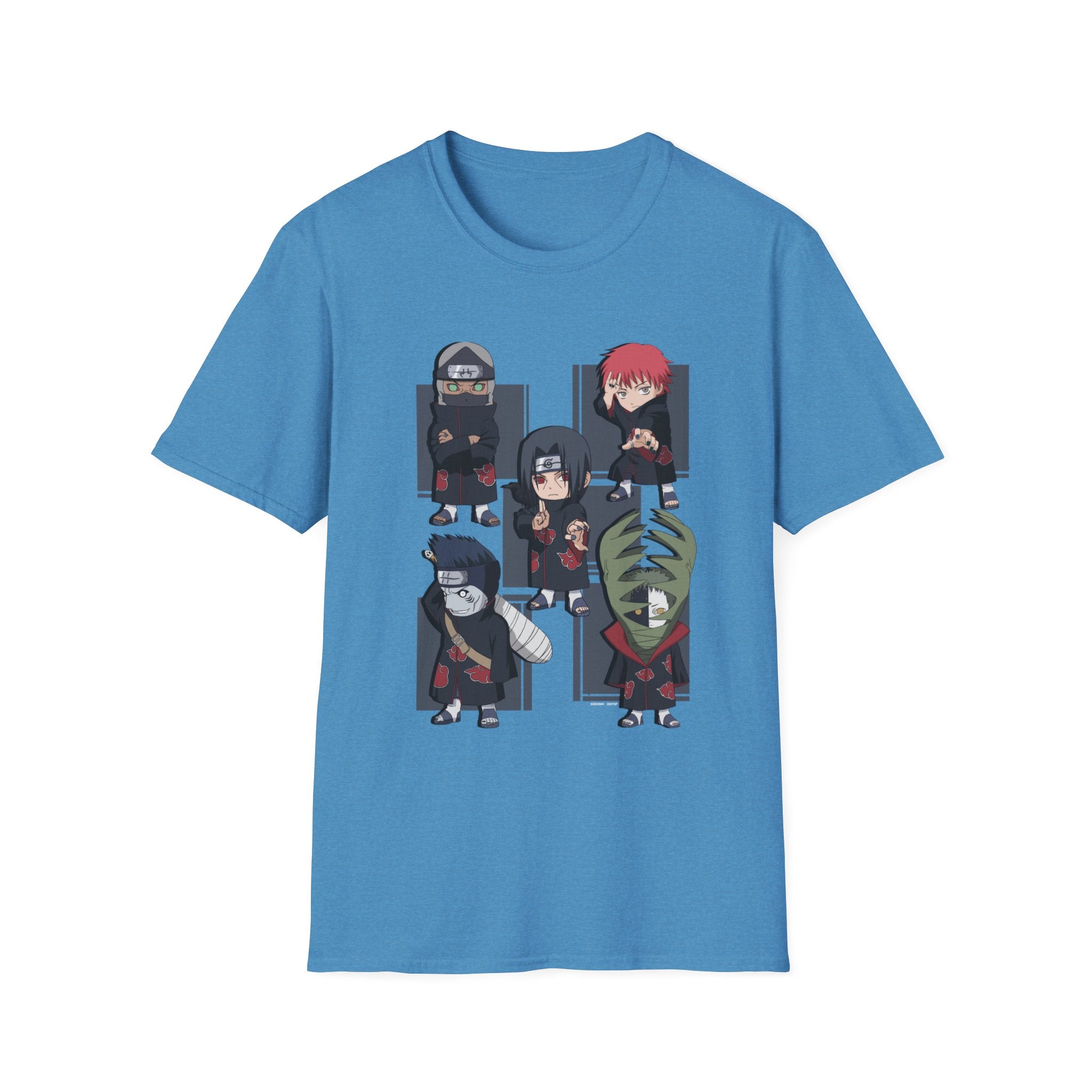Anime Character Unisex Softstyle T-Shirt - Cool Graphic Tee for Fans