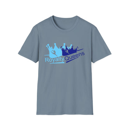 Royalty Queens Unisex Softstyle T-Shirt, Casual Apparel, Birthday Gift, Pride Celebration, Queen Themed Fashion, Everyday Wear