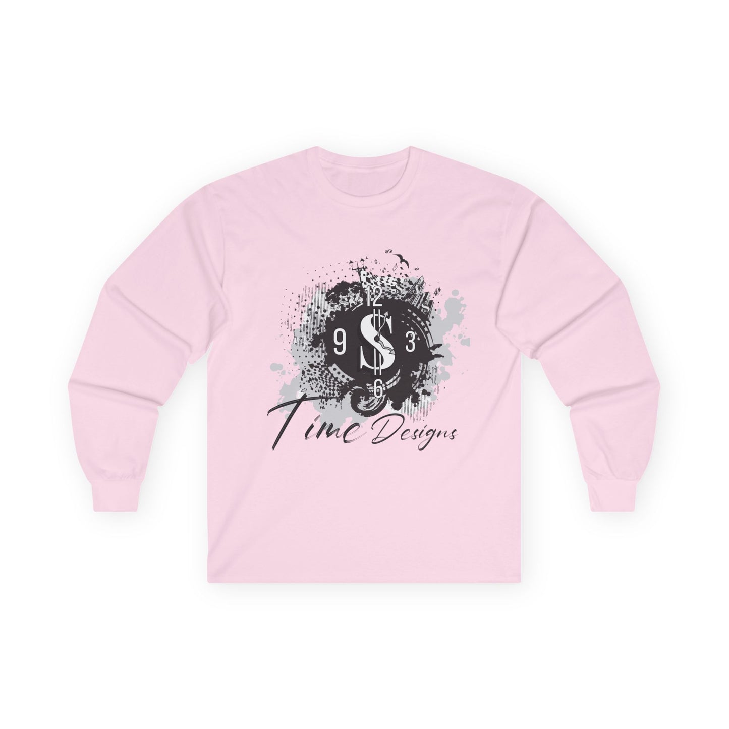Money Symbol Long Sleeve Tee for Trendsetters
