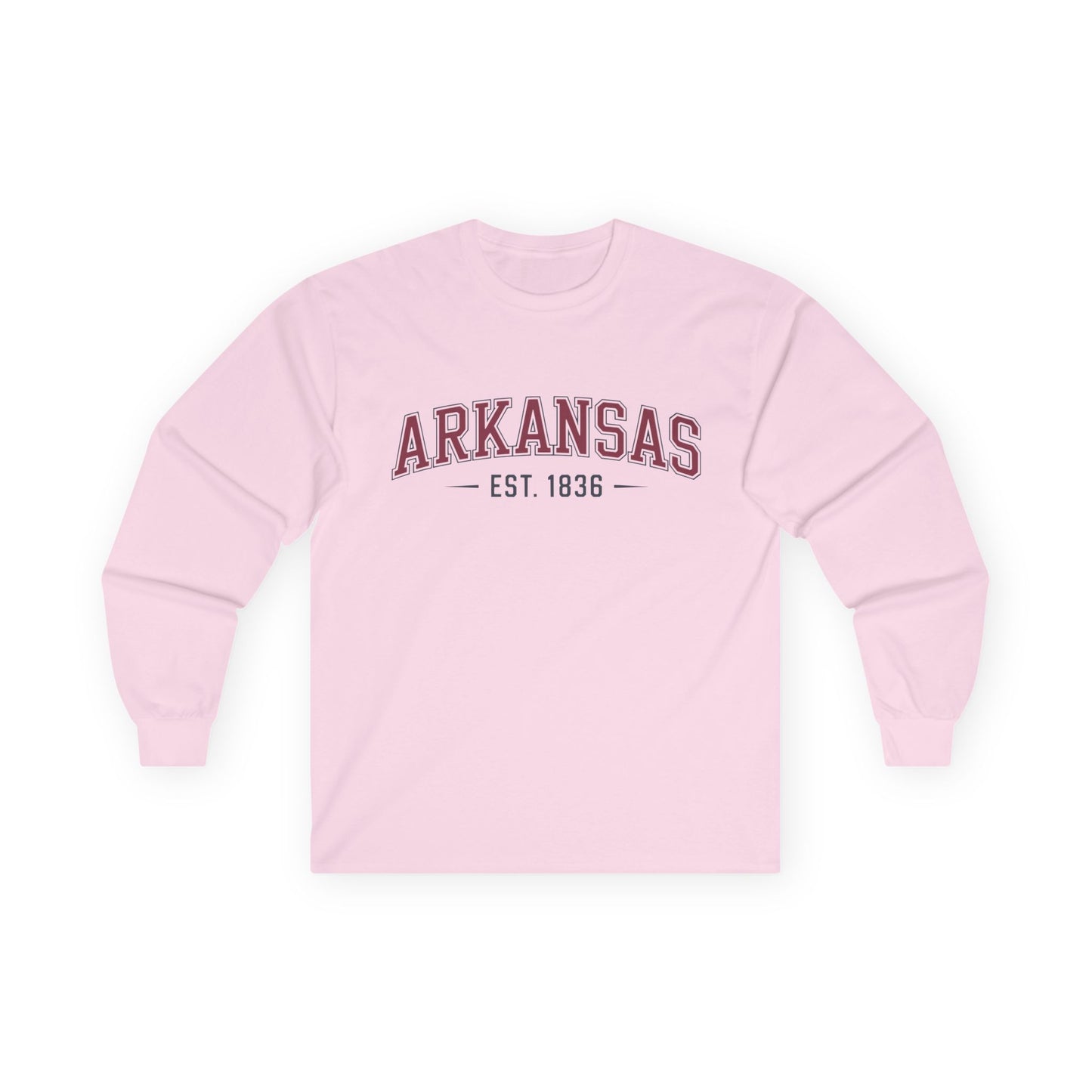 Arkansas EST. 1836 Long Sleeve Tee