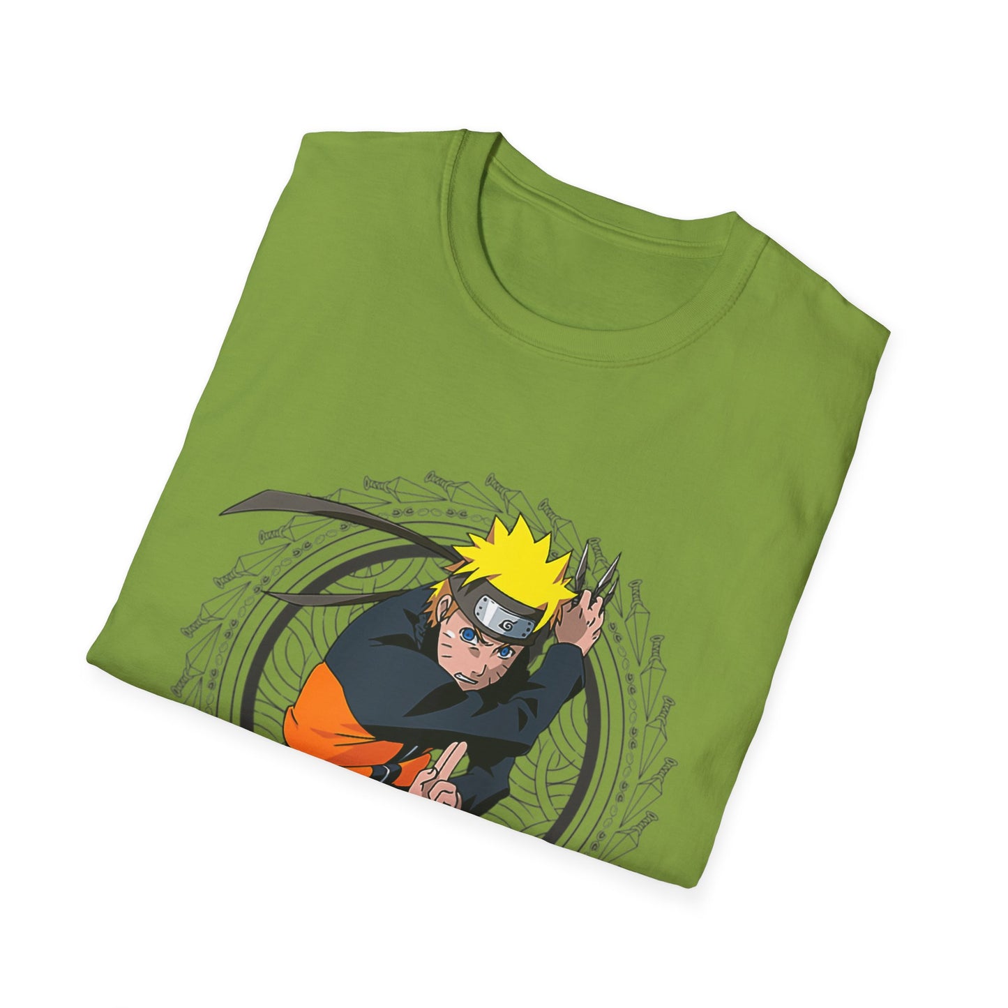 Naruto Unisex Softstyle T-Shirt - Graphic Tee for Anime Lovers