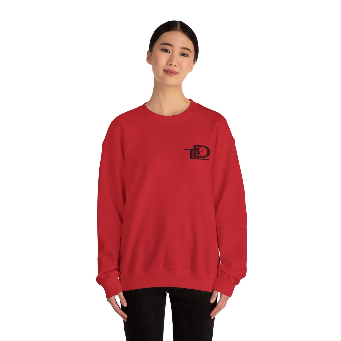 Crewneck Sweatshirt – 93 Time Designs Logo Pullover
