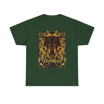 Courageous Wolf Unisex Heavy Cotton Tee
