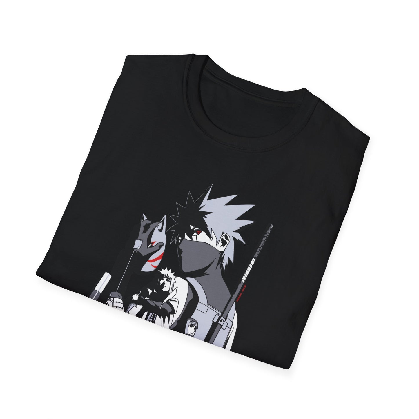 Anime Naurto Inspired Unisex Softstyle T-Shirt - Bold Graphic Design