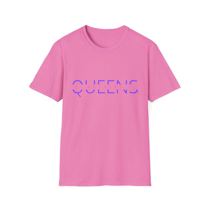 Queens Loyalty Unisex Softstyle T-Shirt, Feminist Tee, Gift for Her, Birthday Gift, Casual Fashion, Pride Apparel