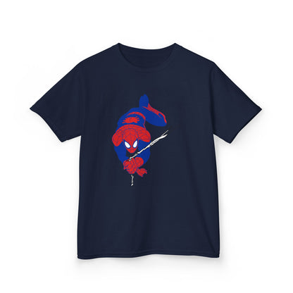 Kids Spider Hero Tee, Superhero Kids Shirt, Fun Cotton Tee, Birthday Gift Tee, Children's T-Shirt, Playful Kids Apparel