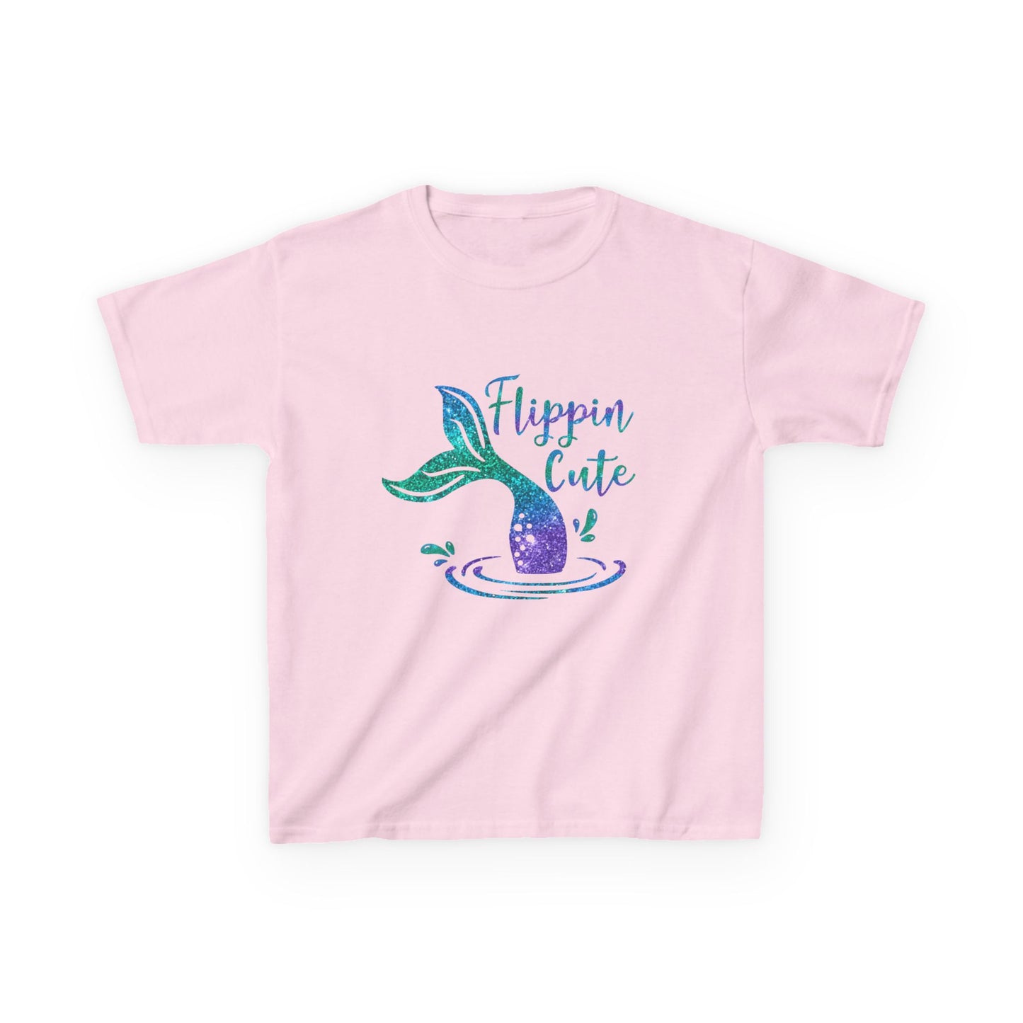 Flippin Cute Kids Tee - Colorful Whale Design for Fun-loving Children