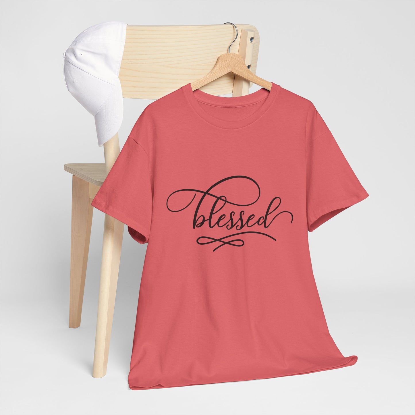 Blessed Unisex Heavy Cotton Tee - Comfortable and Meaningful Shirt for Everyday Wear