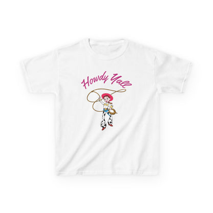 Howdy Y'all Kids Tee - Fun Western Style Cotton T-Shirt for Kids