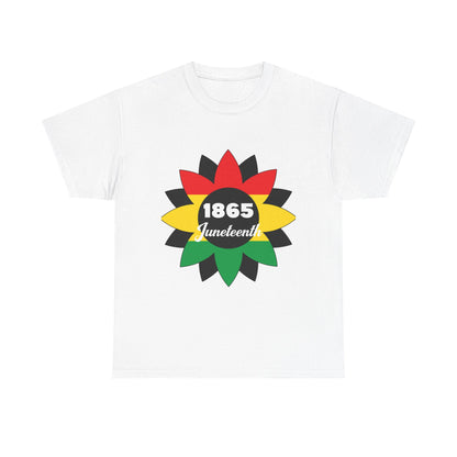 Juneteenth Celebration Tee - Unisex Heavy Cotton Shirt, African Heritage Apparel, Black History Month, 1865 Roots, Proud Culture Wear