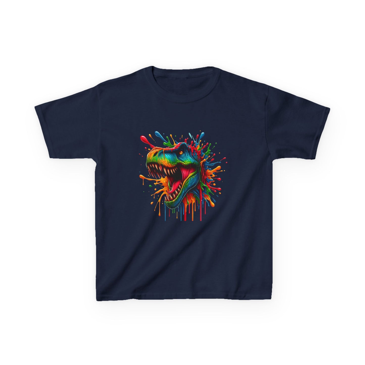 Colorful Dinosaur Kids Heavy Cotton™ Tee