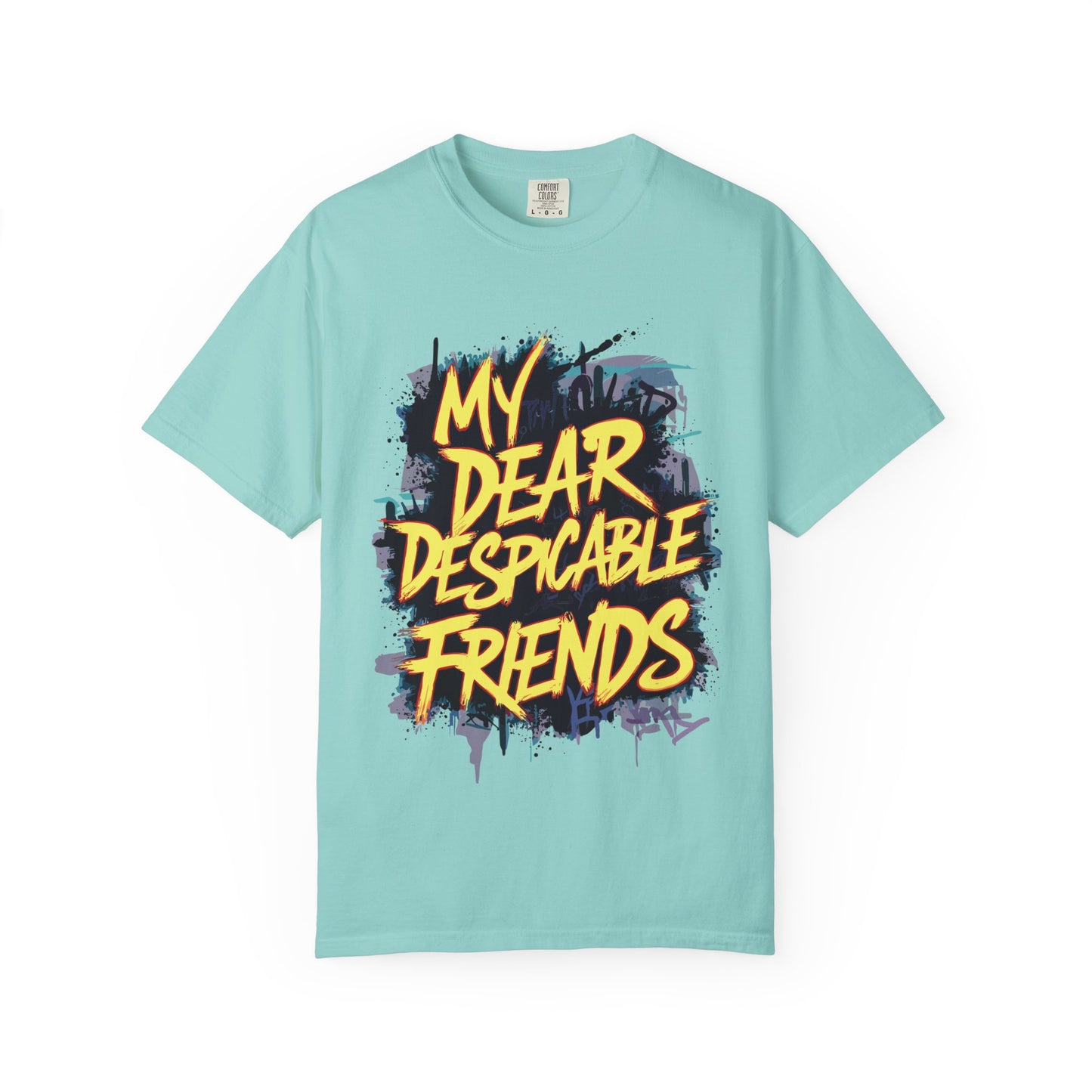 Despicable Friends Graphic Tee, Unisex T-Shirt, Casual Wear, Gift for Friends, Fun Statement Shirt, Graphic Tee for Fans