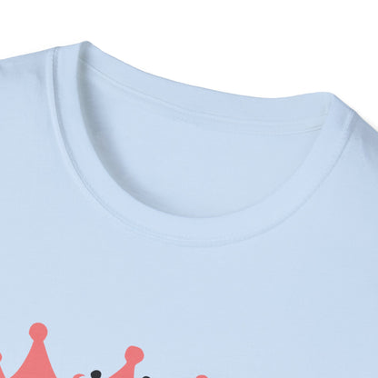 Royalty Queens Unisex Softstyle T-Shirt, Fun Casual Wear, Gift for Her, Birthday, Family Reunion, Celebration Tee