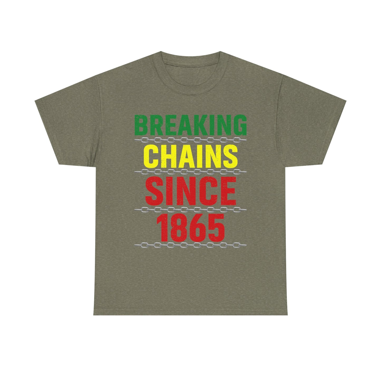 Breaking Chains Unisex Heavy Cotton Tee, Inspirational Cotton Shirt, Empowerment Tee, Heritage T-Shirt, History-Inspired Gift, [...]