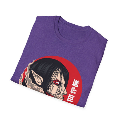 Anime Inspired Unisex T-Shirt, Casual Graphic Tee, Gift for Fans, Softstyle T-Shirt, Unique Streetwear, Cartoon Apparel