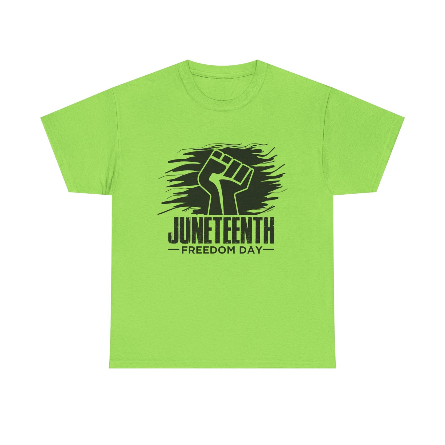 Juneteenth Freedom Day Tee, Unisex Heavy Cotton, Black Power Graphic Shirt, Everyday Wear, Freedom Celebration Apparel, Juneteenth Gift