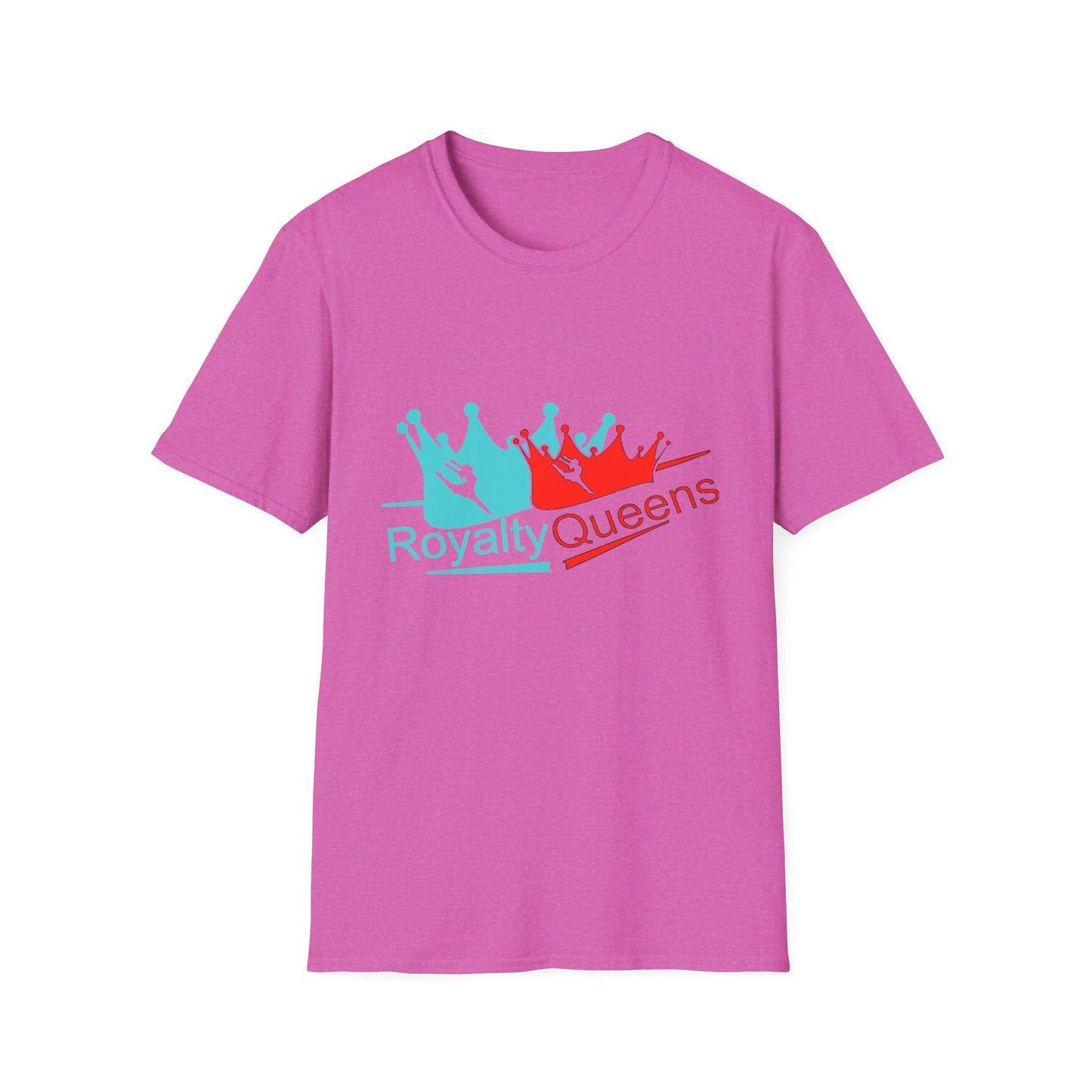 Royalty Queens Unisex Softstyle T-Shirt - Empowering Graphic Tee for Celebrations and Everyday Wear