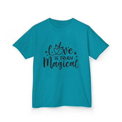 Kids Magical Love Tee - Cute & Comfy Heavy Cotton T-Shirt for Children
