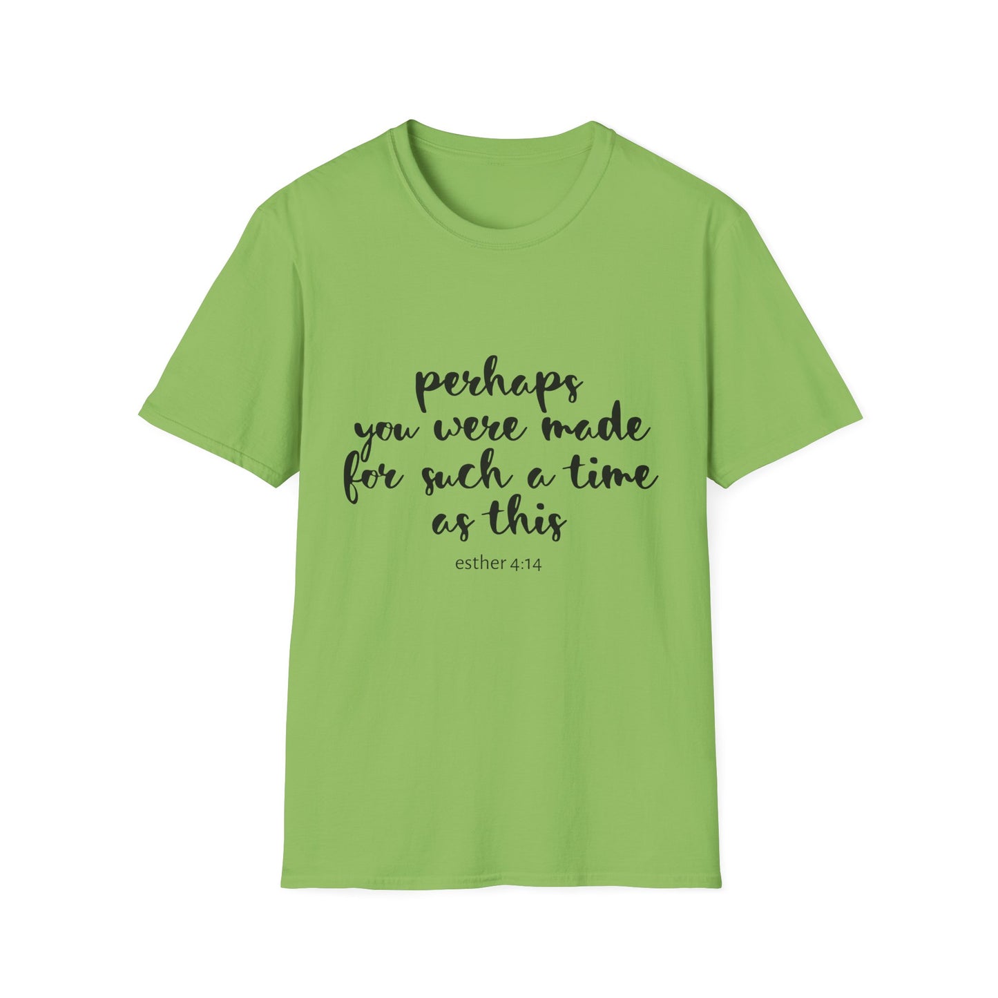 Inspirational Quote T-Shirt: 'Perhaps You Were Made For Such A Time As This'