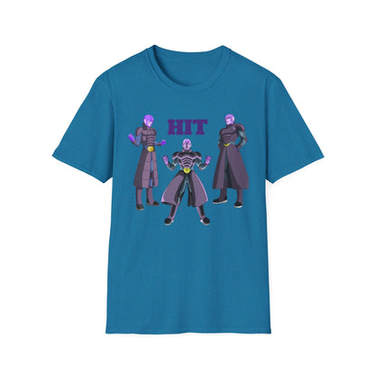 Unisex Softstyle T-Shirt - HIT Character Design for Anime Lovers