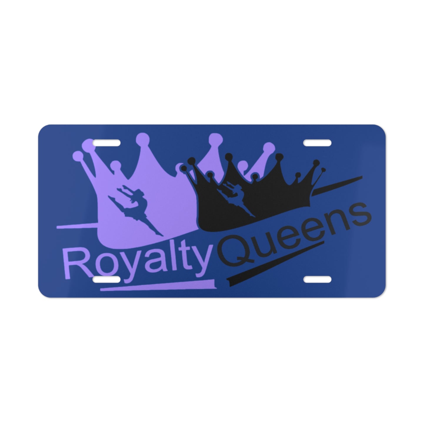 Royalty Queens License Plate, Custom Vanity Plate for Car, Car Accessory Gift, Crown Decor, Unique License Plate for Queens