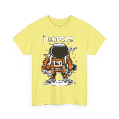 Astronaut Graphic Unisex Heavy Cotton Tee - Space Explorer Tee