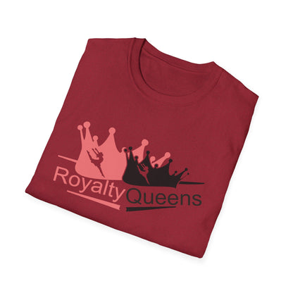 Royalty Queens Unisex Softstyle T-Shirt, Fun Casual Wear, Gift for Her, Birthday, Family Reunion, Celebration Tee