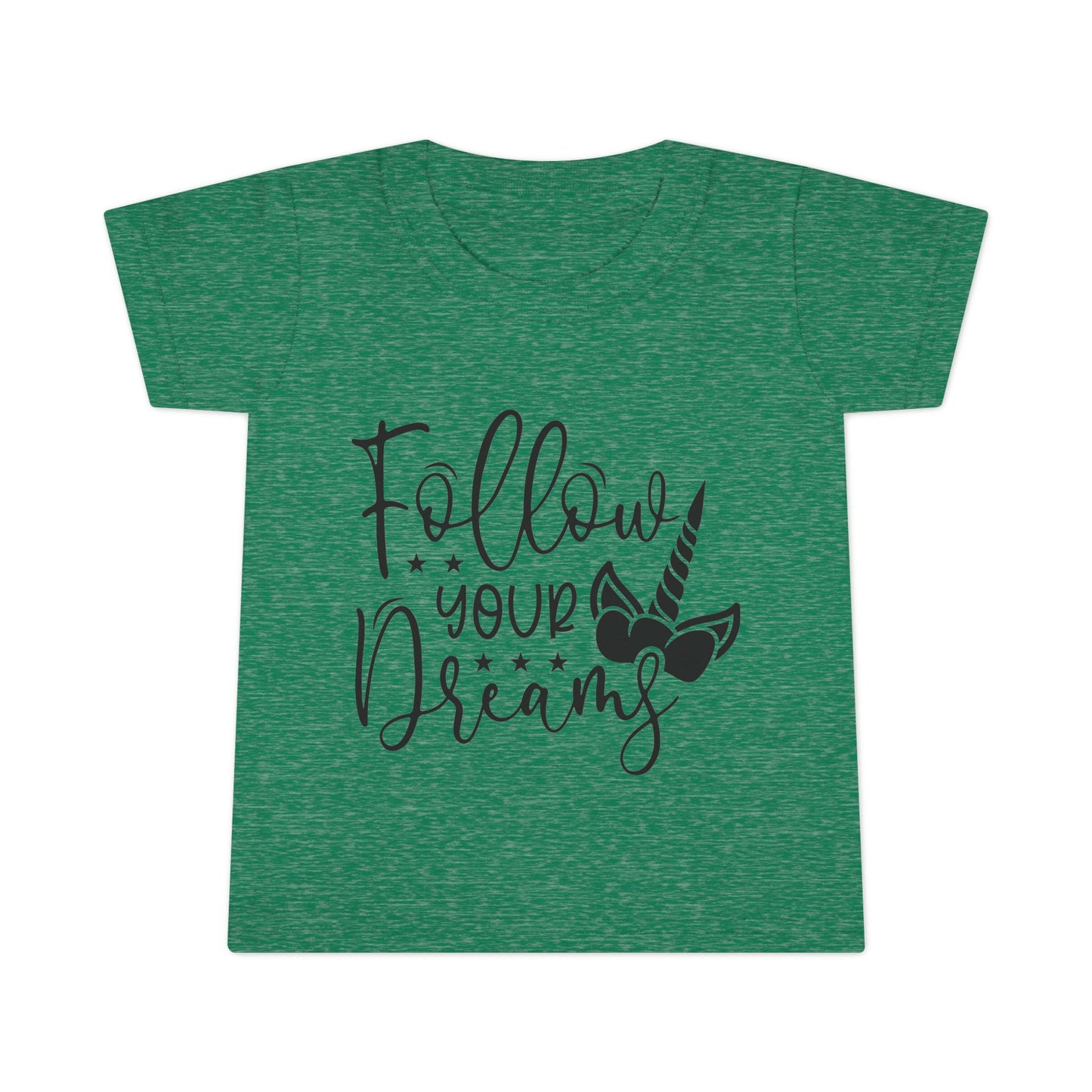 Toddler T-Shirt - Follow Your Dreams Unicorn Tee