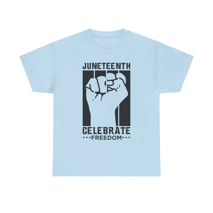 Juneteenth Celebration Tee, Unisex Heavy Cotton Shirt, Freedom T-Shirt for Events, Equality Gift, Black History Month Apparel
