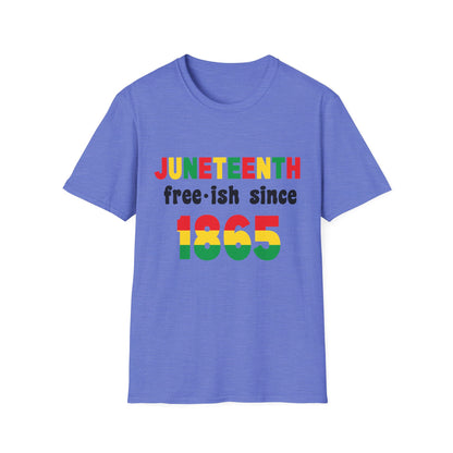 Juneteenth Celebration T-Shirt, Unisex Tee, History Shirt, Freedom Apparel, Juneteenth Gift for Him or Her, Equality Tee, 1865 Design