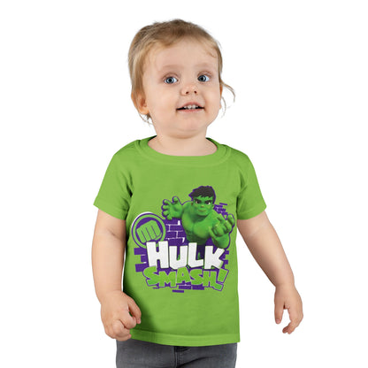 Hulk Smash Toddler T-Shirt - Fun & Playful Graphic Tee for Kids