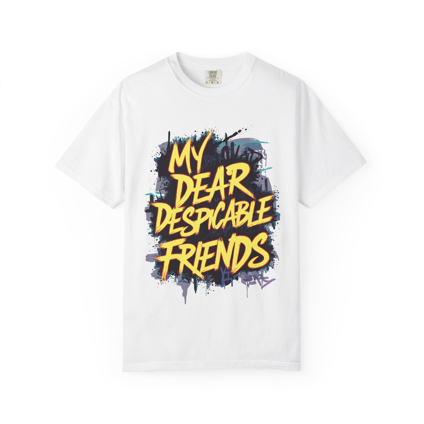 Despicable Friends Graphic Tee, Unisex T-Shirt, Casual Wear, Gift for Friends, Fun Statement Shirt, Graphic Tee for Fans