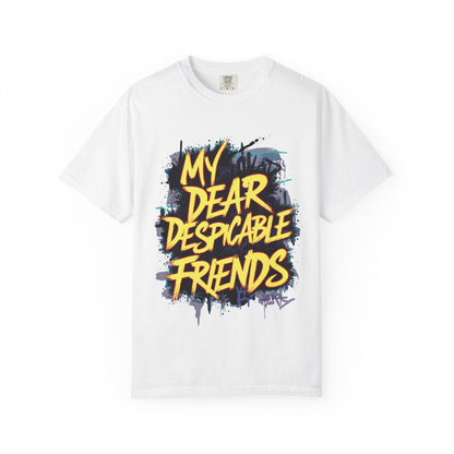 Despicable Friends Graphic Tee, Unisex T-Shirt, Casual Wear, Gift for Friends, Fun Statement Shirt, Graphic Tee for Fans