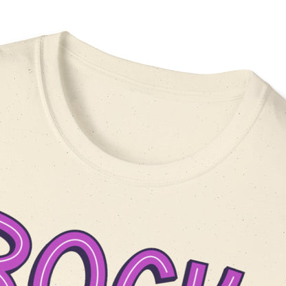 Rock & Roll Unisex Softstyle T-Shirt - Music Lovers Gift, Concert Apparel, Casual Wear, Festival Fashion, Fun Graphic Tee