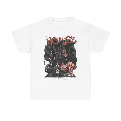 Graphic Unisex Heavy Cotton Tee - 'Homies' Casual Style