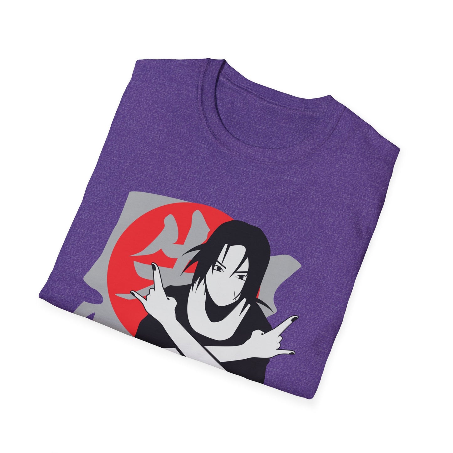 Unisex Softstyle Anime T-Shirt - Iconic Itachi Design