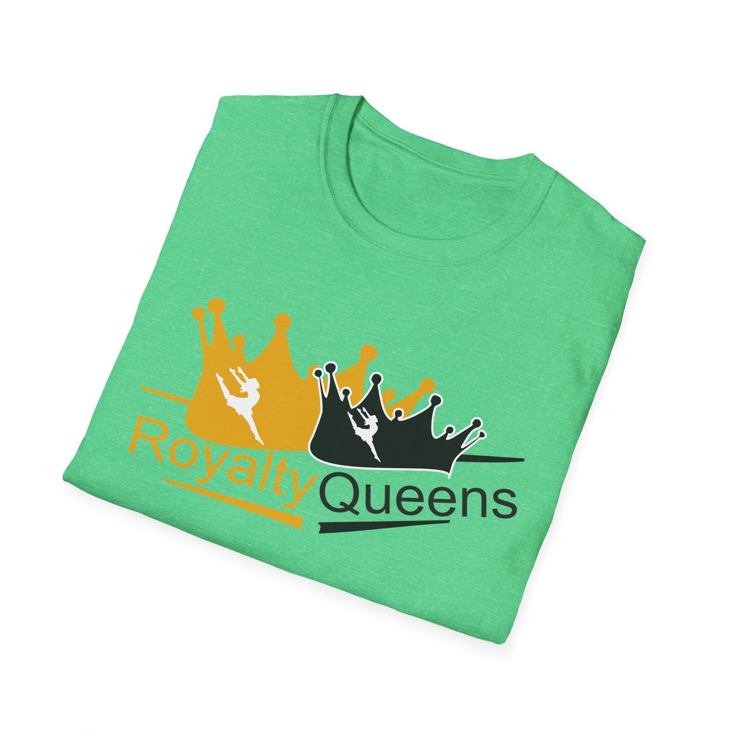 Royalty Queens T-Shirt, Unisex Softstyle Tee, Perfect for Gifts, Birthday Celebrations, Casual Wear, Empowerment Fashion, Unique Style