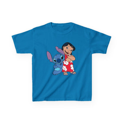 Cute Cartoon Kids Tee, Hawaiian Theme Shirt, Summer Fun Clothing, Gift for Kids, Birthday Party Outfit, Casual Summer Wear