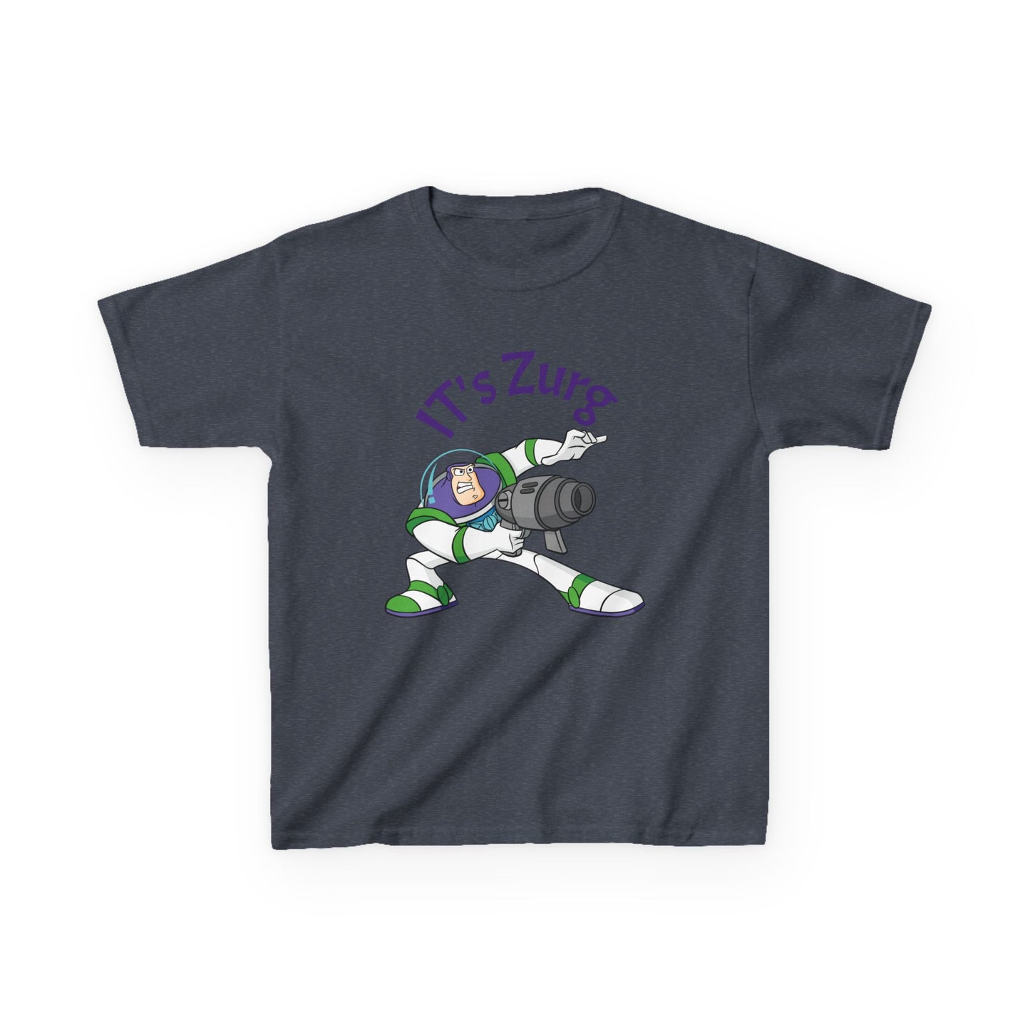 Kids Buzz Lightyear Tee - 'It's Zorg' Fun Cotton T-Shirt