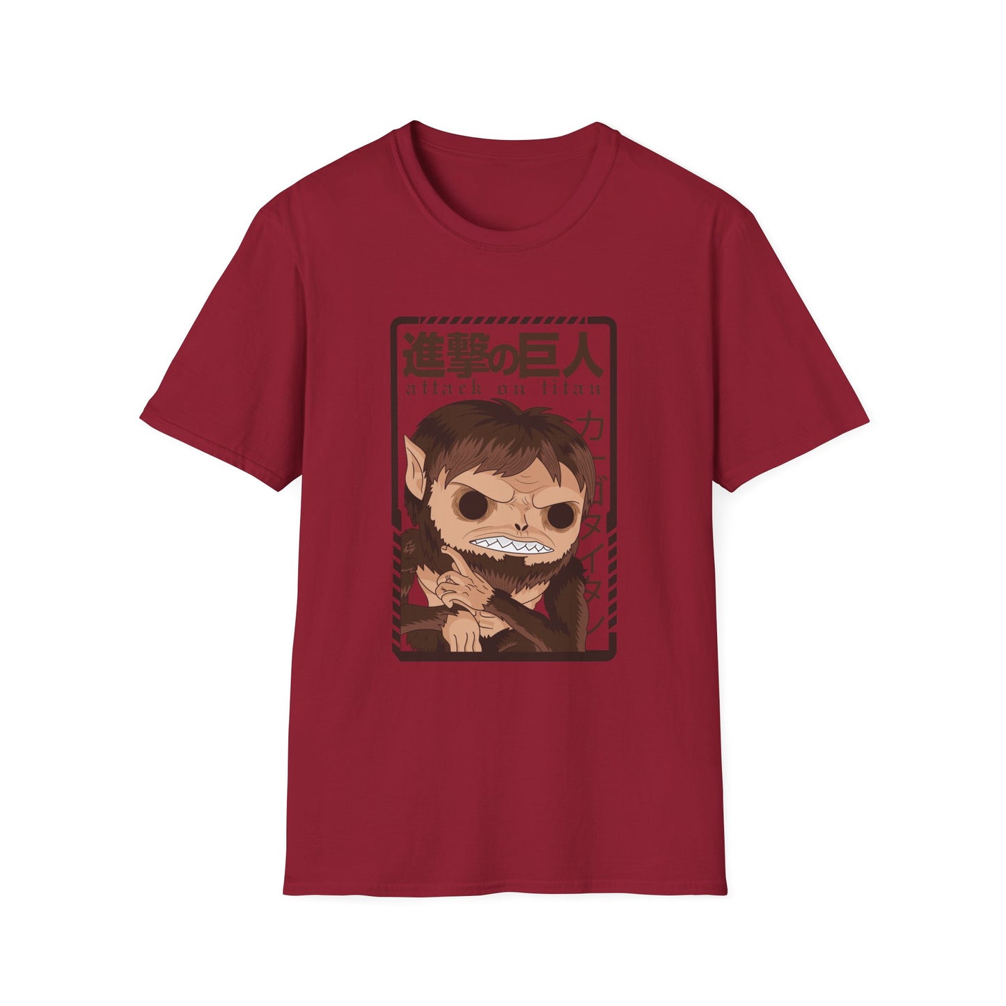 Anime-Inspired Unisex Softstyle T-Shirt, Perfect Gift for Fans, Casual Wear, Streetwear, Graphic Tee