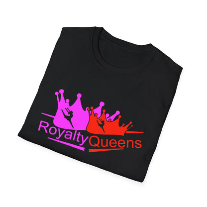 Royalty Queens T-Shirt - Celebrate Your Inner Queen, Unisex Softstyle Tee, Ideal for Birthdays, Pride Events, Feminist Gatherings, [...]