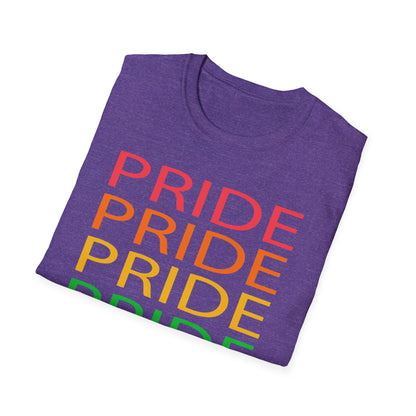 Pride Celebration Unisex T-Shirt | LGBTQ+ Pride Tee, Rainbow Pride Shirt, Equality Apparel, Gift for Pride Month
