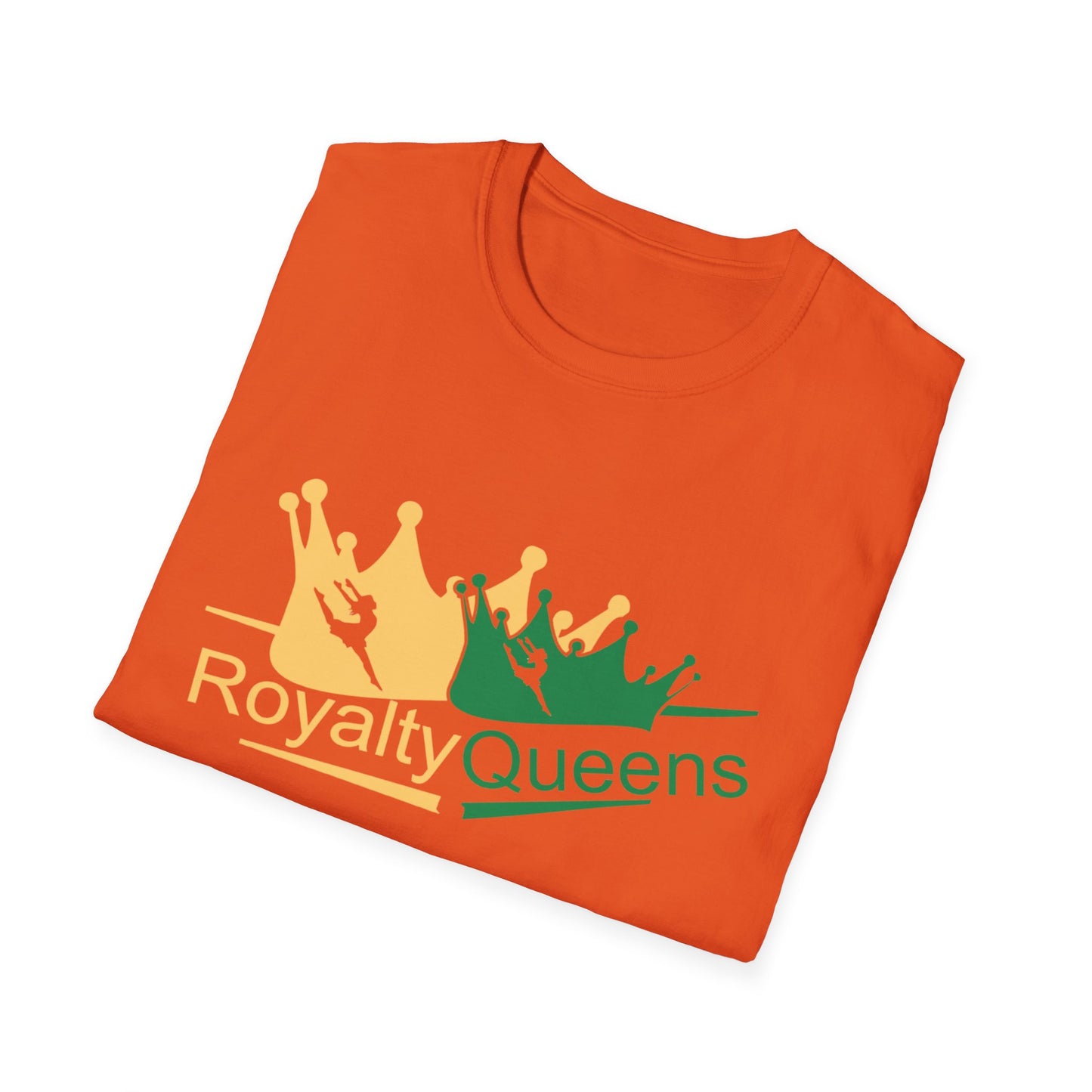 Royalty Queens Unisex Softstyle T-Shirt, Perfect for Birthdays, Celebrations, Gifts, Casual Wear, Fun Events