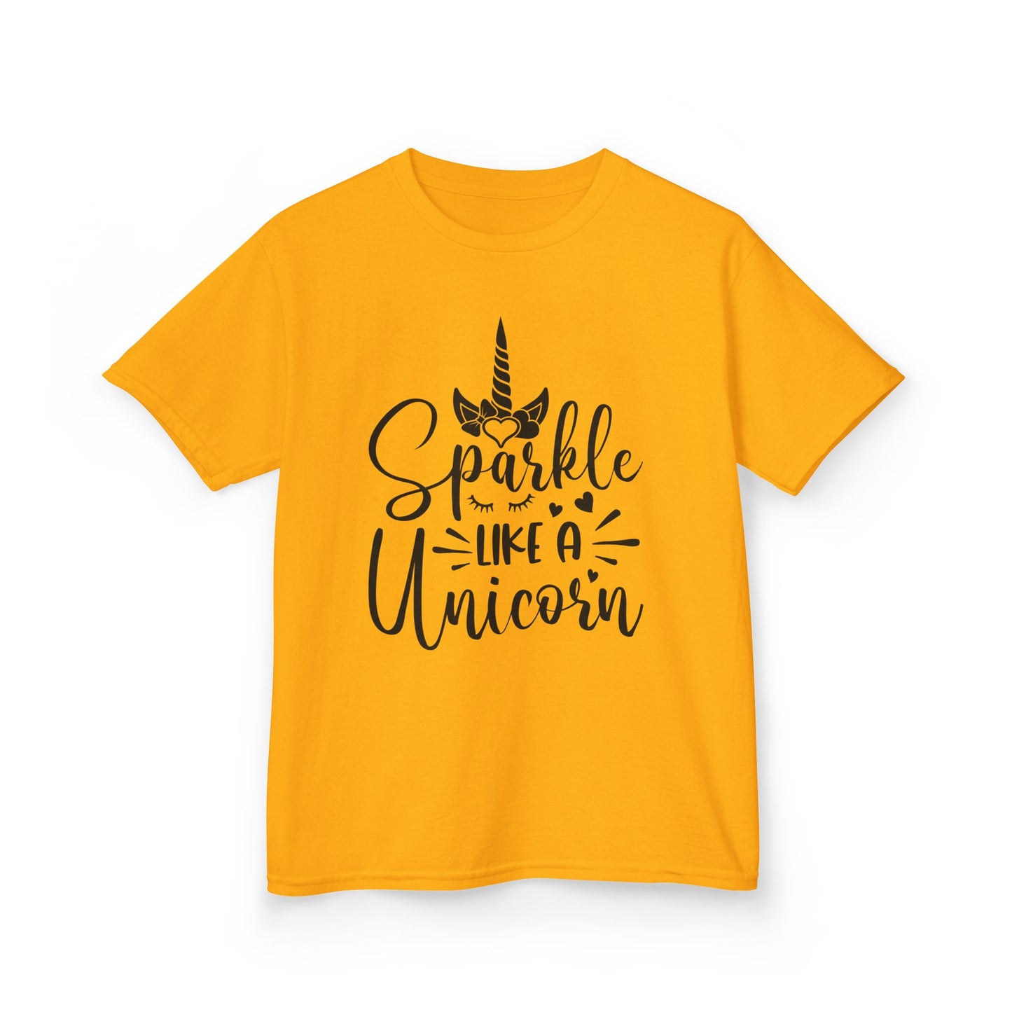 Sparkle Like A Unicorn Kids Tee - Fun & Colorful Cotton Shirt