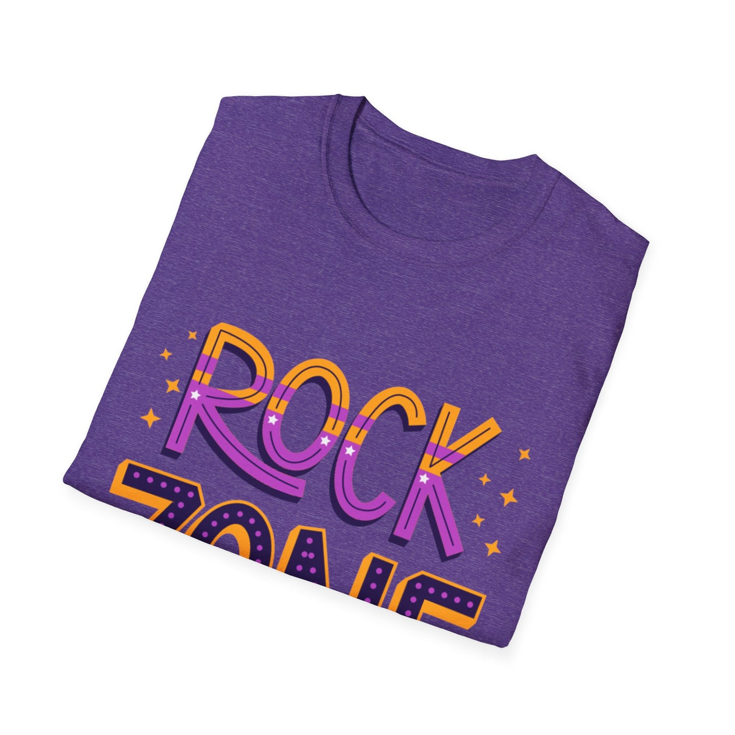 Rock Zone Unisex Softstyle T-Shirt, Music Lover Tee, Concert Outfit, Festival Wear, Birthday Gift, Casual Style