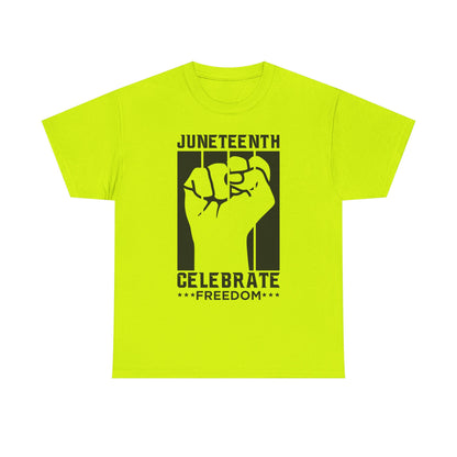 Juneteenth Celebration Tee, Unisex Heavy Cotton Shirt, Freedom T-Shirt for Events, Equality Gift, Black History Month Apparel